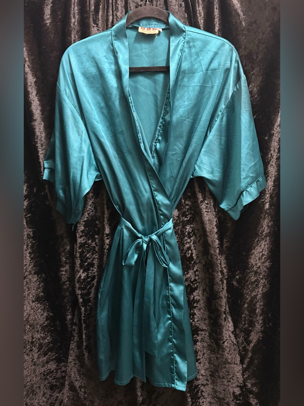 Vintage Mermaid Teal Robe